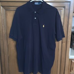 Polo Ralph Lauren Navy Collared Shirt - sz XL